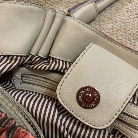 Nine West “9’s” coral satchel - Picture 7 of 16